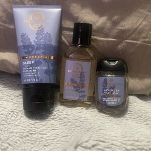 Therapy Purple and Black Moisturizer and Body Oil Set